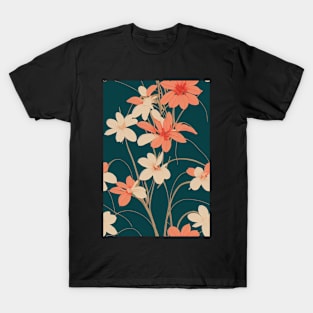 Beautiful Stylized PinkFlowers, for all those who love nature #210 T-Shirt